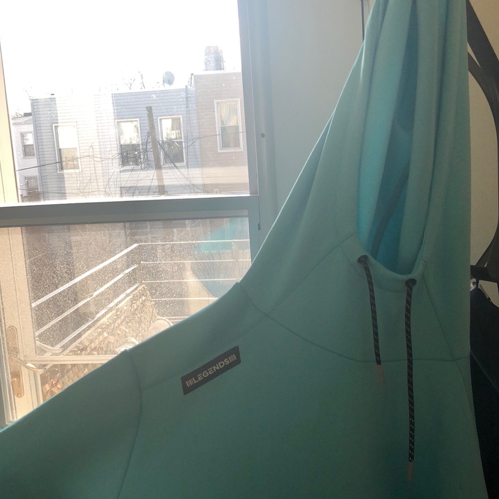 Mens XL Legends Teal Sports Hoodie